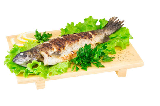 烤鱸魚