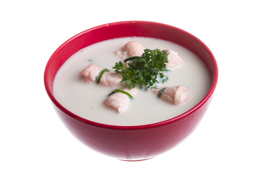 三文魚蔬菜湯