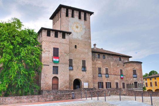 羅卡圣維塔萊。Fontanellato。Emilia Romagna。意大利.