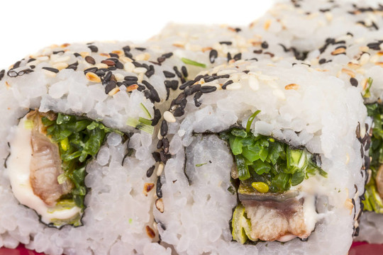 日本的傳統(tǒng)美食-- Maki Roll紫菜；奶油芝士
