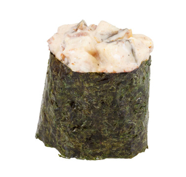 香料醬熏鰻魚壽司鰻魚與W片分離