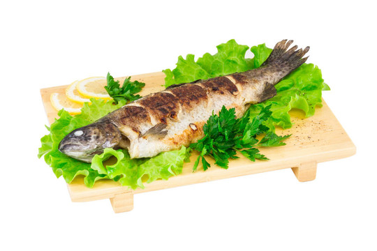 烤鱸魚