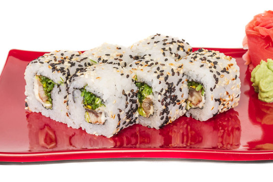 日本的傳統(tǒng)美食-- Maki Roll紫菜；奶油芝士
