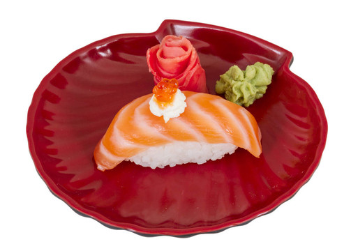 三文魚(yú)壽司的緣故