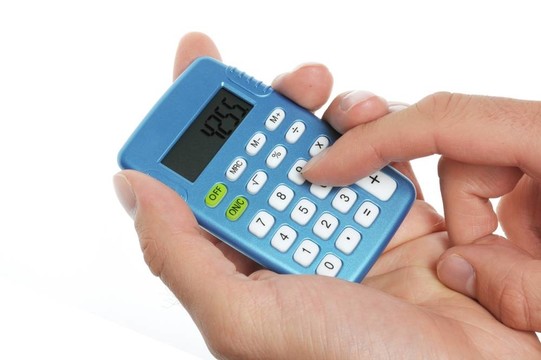 手握計(jì)算器