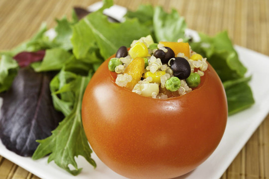 Stuffed Tomato Salad