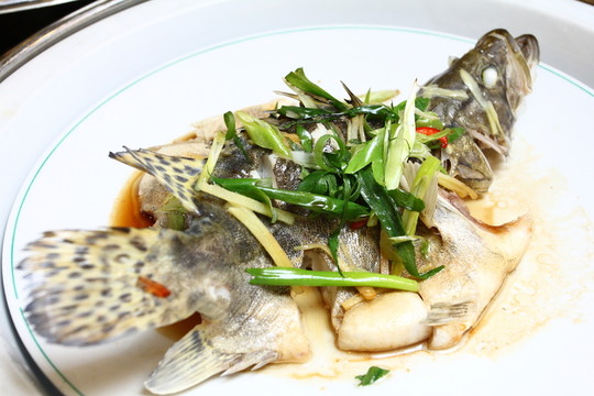 清蒸桂花魚