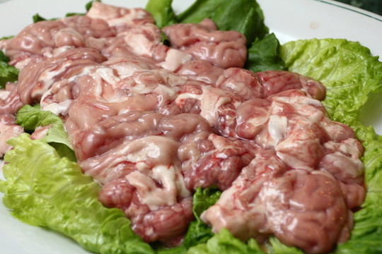 豬腦花