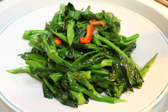 蒜茸炒芥蘭