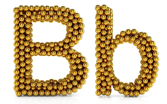 B