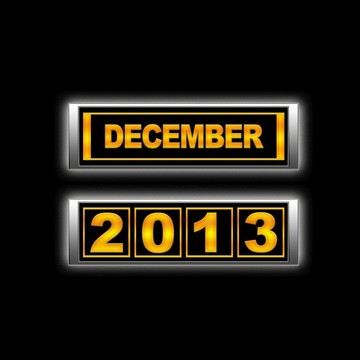 十二月2013。
