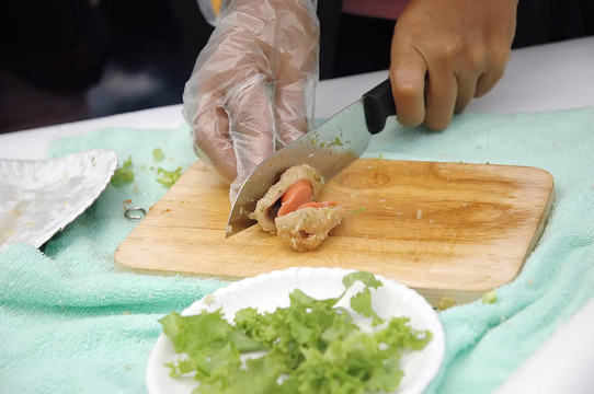 手做飯