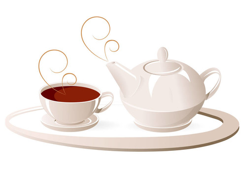 茶杯和茶壺