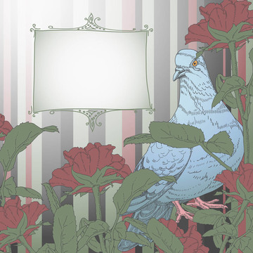 背景的花