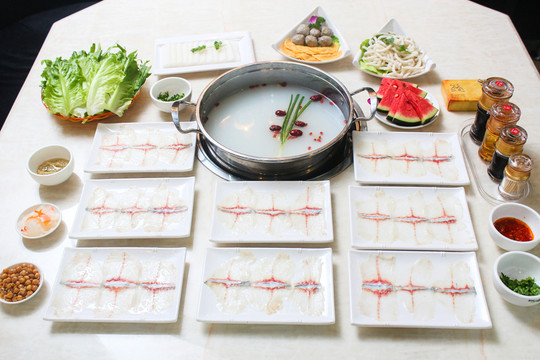斑魚片火鍋