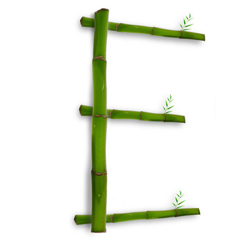 一個(gè)大寫字母的竹字母與陰影超過(guò)白色