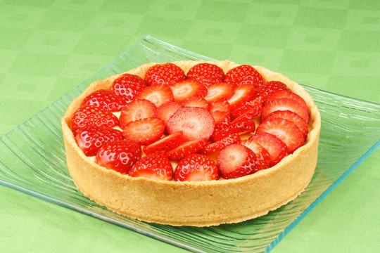 Strawberry和蛋奶凍撻