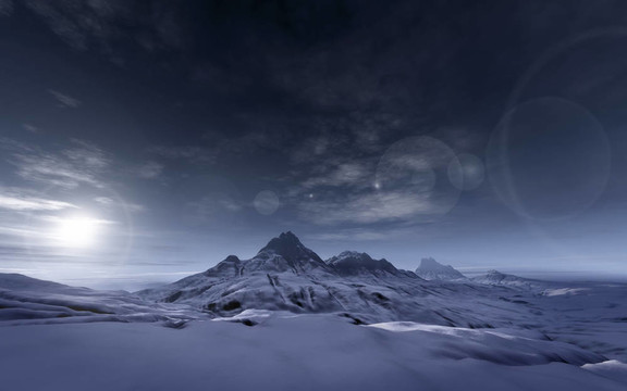 雪山