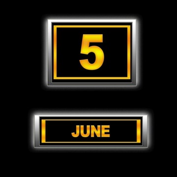 6月5日。