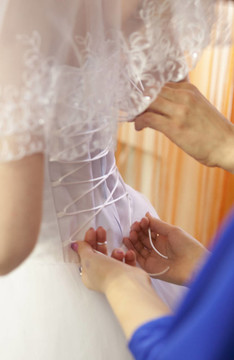 婚禮前新娘裝