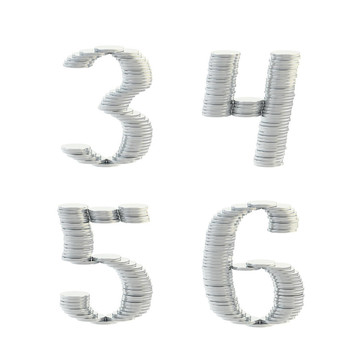 硬幣字母