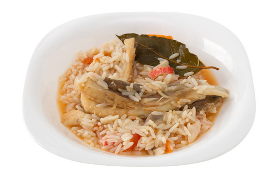 白米飯魚