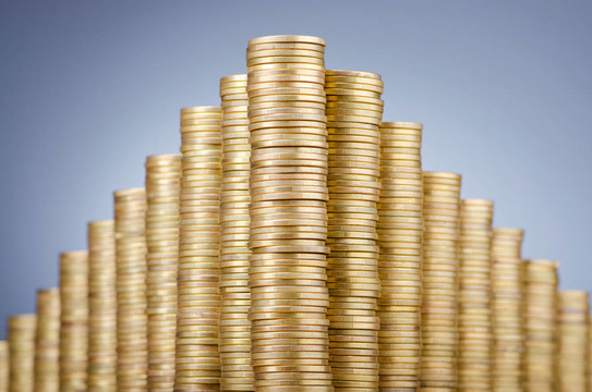 高堆疊金幣