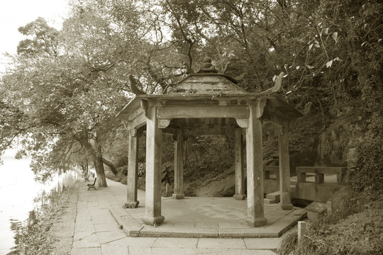 杭州西湖老建筑