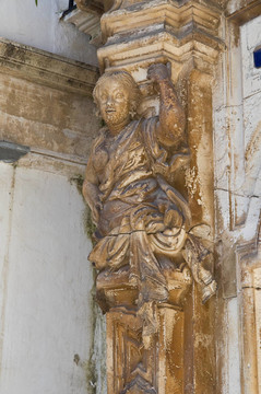安科納的宮殿。Martina Franca。普利亞。意大利.