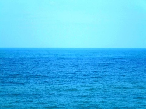 藍(lán)色的海洋