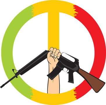 在和平的旗幟下