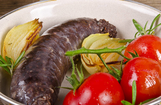 krupniok傳統(tǒng)血香腸在波蘭美食