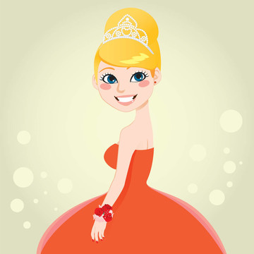 美麗的Prom Queen