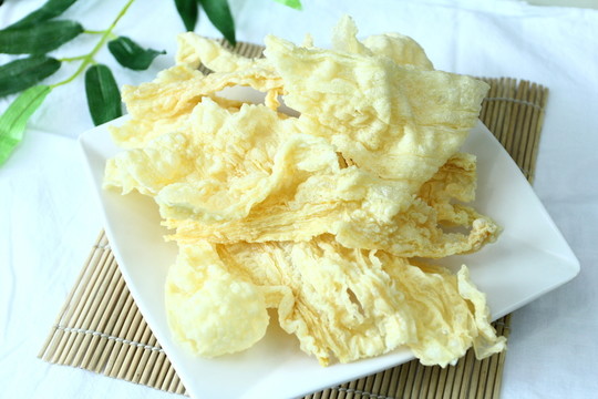 炸腐竹