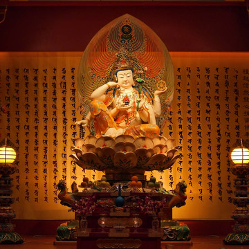 關(guān)銀在中華寺