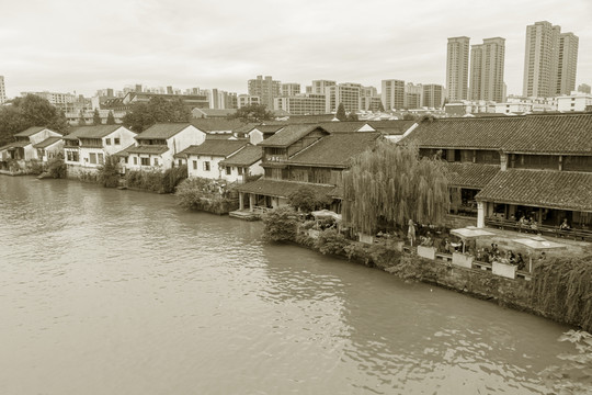 杭州運河老房子