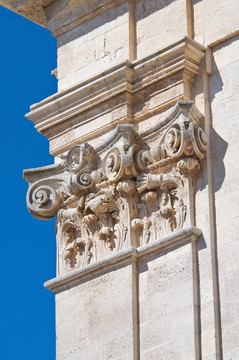 圣馬蒂諾大教堂。Martina Franca。普利亞。意大利.