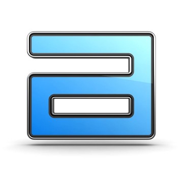 現(xiàn)代金屬邊框設(shè)計(jì)中的藍(lán)色圖標(biāo)