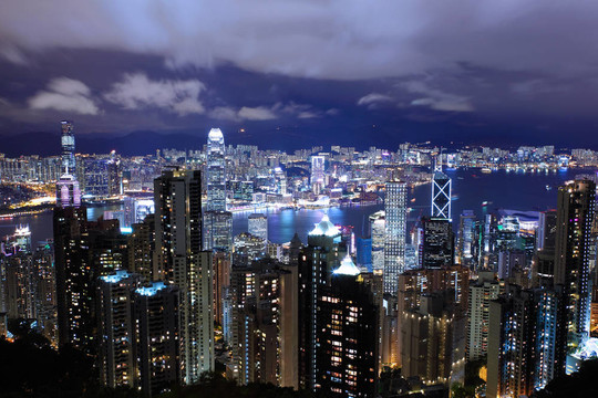 香港市從高峰