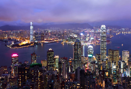 香港市從高峰