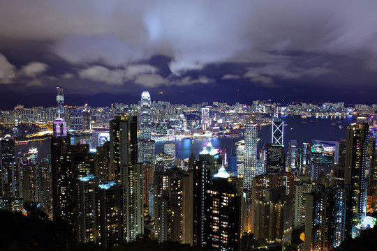 香港市從高峰
