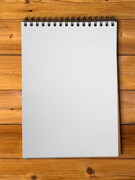 木材白色素描書