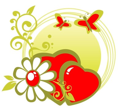 心和花