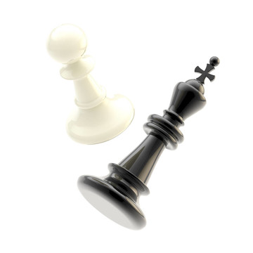 兩個棋子碰撞