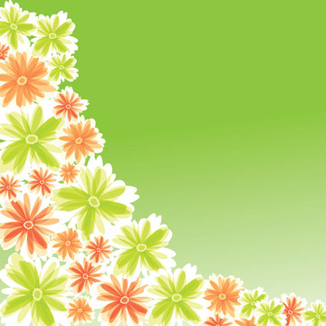 卡片設(shè)計花插圖