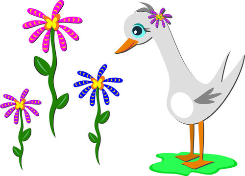 灰雁與Flowers