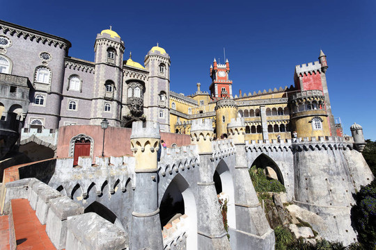 Pena castle的一部分