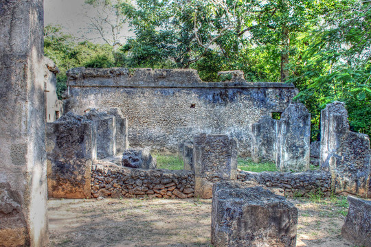 在HDR歌德的古代遺跡