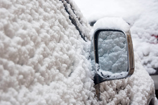 雪地汽車翼鏡