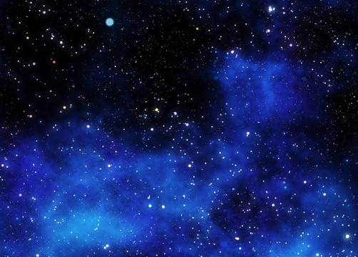 外太空星云氣云